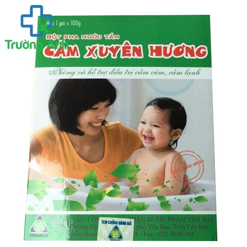 Bột pha nước tắm Cảm xuyên hương Yên Bái 100g