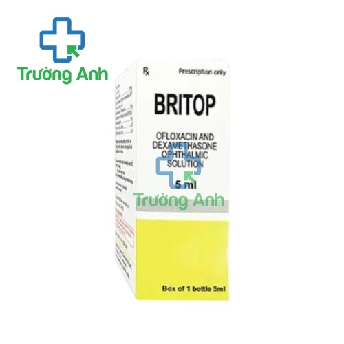 Britop - Thuốc điều trị nhiễm khuẩn mắt hiệu quả của Ấn Độ