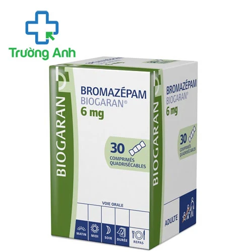 Bromazepam Biogaran 6mg - Thuốc điều trị rối loạn cảm xúc hiệu quả