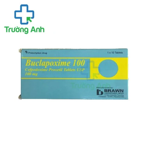 Buclapoxime 100 - Thuốc điều trị nhiễm khuẩn hiệu quả của Ấn Độ