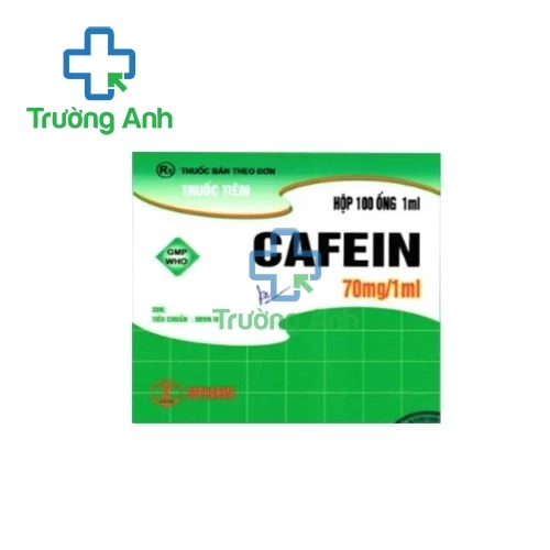 Cafein 70mg/1ml TW2 - Thuốc điều trị trợ tim hiệu quả