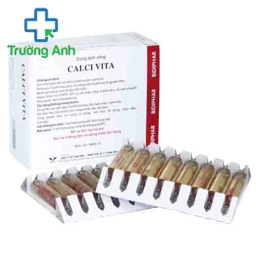 Calci Vita Bidiphar - Thực phẩm bổ sung vitamin và calci hiệu quả