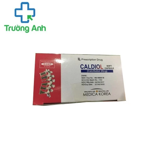 Caldiol - Thuốc phòng và điều trị bệnh còi xương hiệu quả