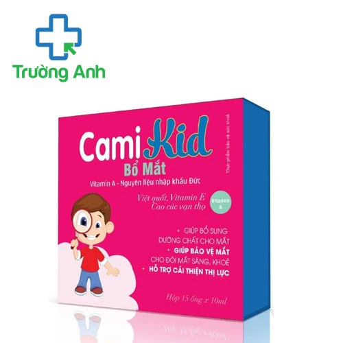 Cami Kid Bổ Mắt Dolexphar - Hỗ trợ tăng cường thị lực hiệu quả