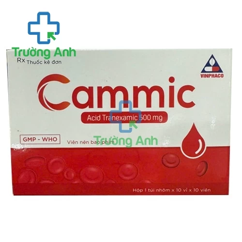 Cammic 500mg (viên) - Thuốc phòng ngừa chảy máu hiệu quả