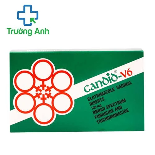 Canoio-v6 Glenmark  - Viên đặt phụ khoa điều trị nấm Candida âm đạo