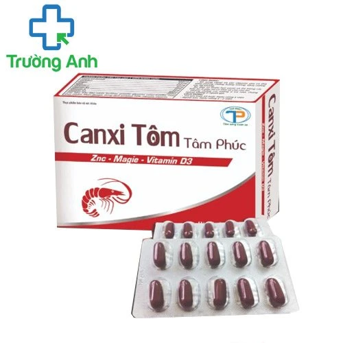 Canxi Tôm Tâm Phúc - Giúp bổ sung canxi và vitamin hiệu quả