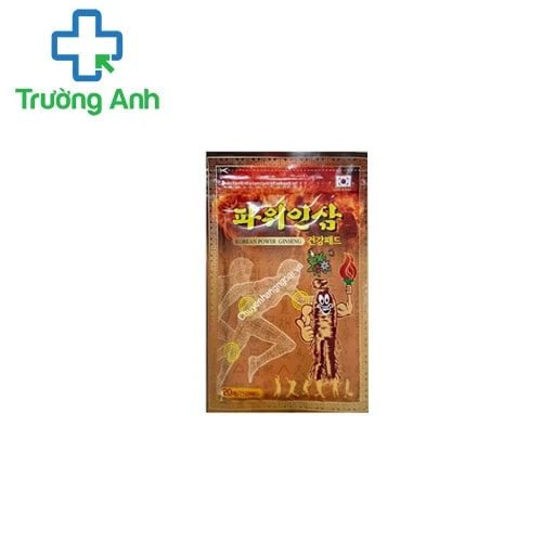 Cao dán hồng sâm Korea Power Ginseng - Của Hàn Quốc