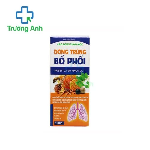 Cao lỏng thảo mộc Đông Trùng Bổ Phổi Ahapharm - Giúp giảm ho, long đờm