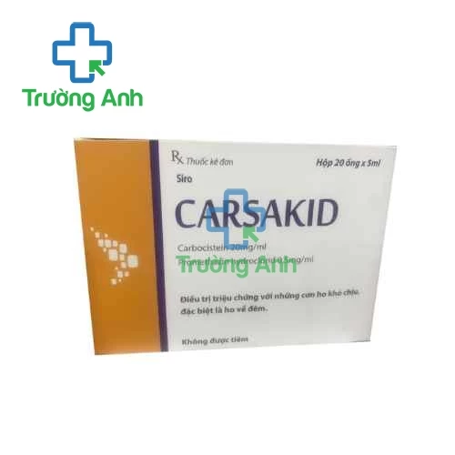 Carsakid Hamedi - Thuốc điều trị giảm cơn ho hiệu quả