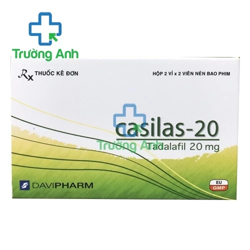 Casilas 20 - Thuốc điều trị rối loạn cương dương hiệu quả