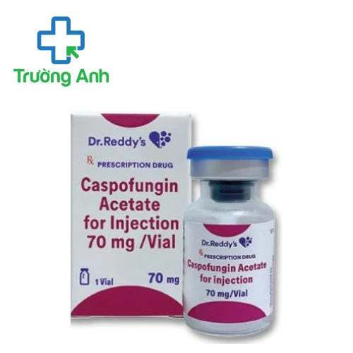 Caspofungin Acetate 70mg Dr. Reddy’s - Thuốc điều trị nhiễm khuẩn hiệu quả