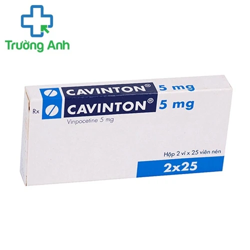 Cavinton 5mg - Thuốc điều trị rối loạn tuần máu não của Hungary hiệu quả