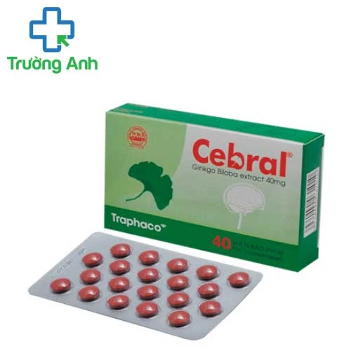 Cebral - Giúp tăng cường tuần hoàn não hiệu quả