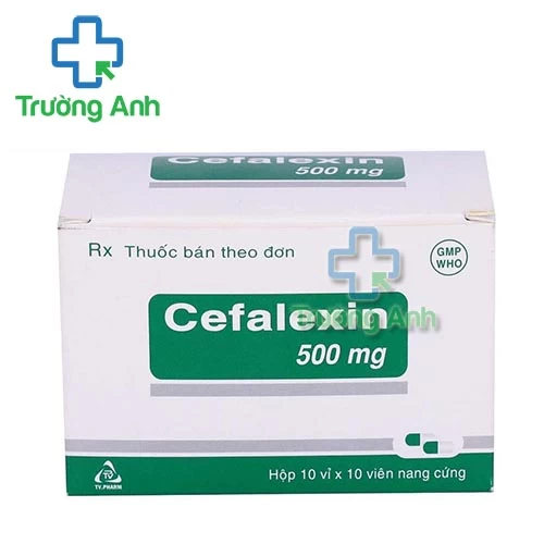 Cefalexin 500mg TV Pharm - Thuốc điều trị nhiễm khuẩn