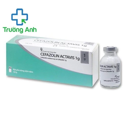 Cefazolin Actavis 1g - Thuốc điều trị nhiễm khuẩn hiệu quả