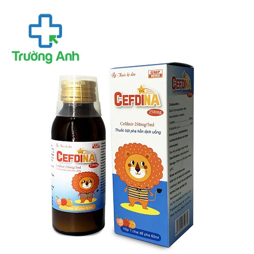 Cefdina 60ml Hataphar - Thuốc điều trị nhiễm khuẩn hiệu quả