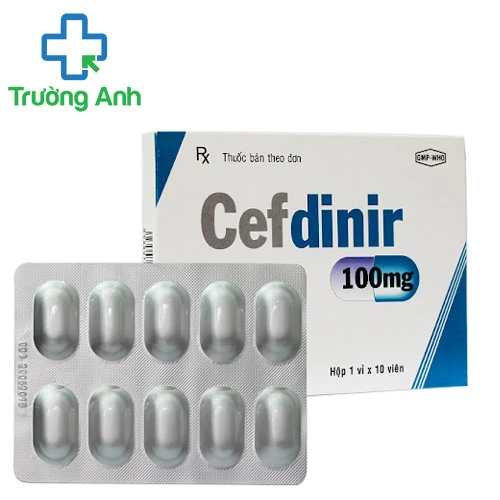 Cefdinir 100mg TV.Pharm - Thuốc điều trị nhiễm khuẩn hiệu quả