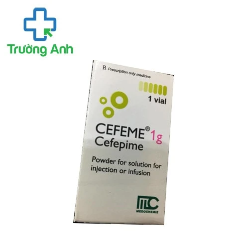 Cefeme 1g tiêm - Thuốc kháng khuẩn hiệu quả