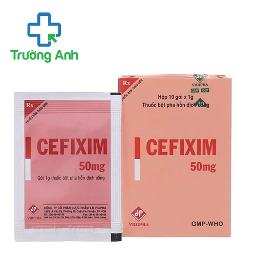 Cefixim 50mg Vidipha - Thuốc điều trị nhiễm khuẩn hiệu quả