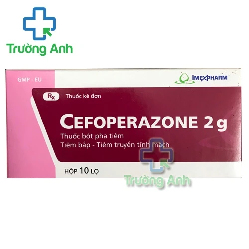 Cefoperazone 2g Imexpharm - Thuốc điều trị nhiễm trùng hiệu quả