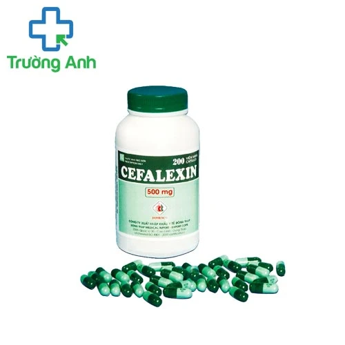 Cephalexin 500mg DMC - Thuốc kháng sinh trị bệnh hiệu quả