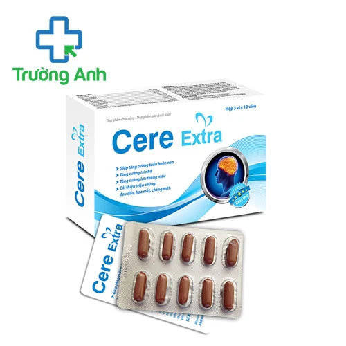 Cere Extra Dolexphar - Hỗ trợ tăng cường tuần hoàn máu não hiệu quả