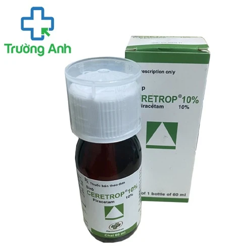 CERETROP 10% - Thuốc điều trị triệu chứng chóng mặt hiệu quả