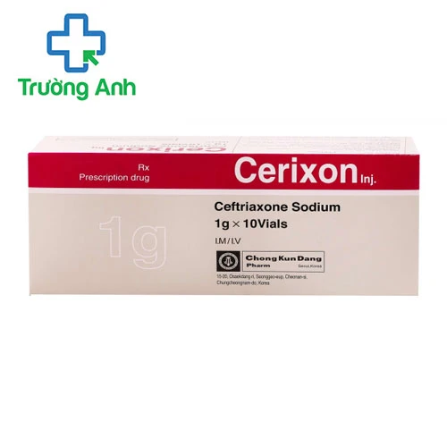 Cerixon - Thuốc điều trị nhiễm trùng, nhiễm khuẩn của Hàn Quốc