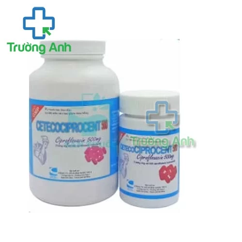 Cetecociprocent 500 TW3 - Thuốc kháng sinh trị nhiễm khuẩn