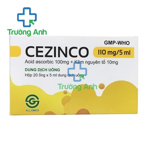 Cezinco Allomed - Thuốc phòng và điều trị thiếu kẽm hiệu quả