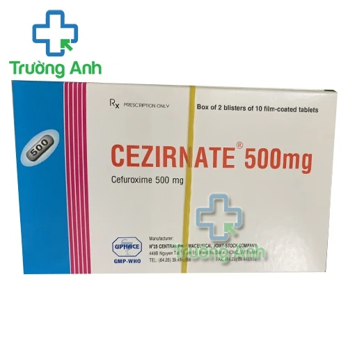 Cezirnate 500mg - Thuốc chống viêm hiệu quả