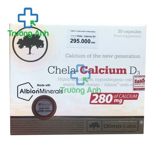 Chela-Calcium D3 - Giúp điều trị loãng xương, bổ sung calci hiệu quả