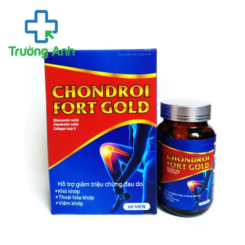 Chondroi Fort Gold - Hỗ trợ điều trị bệnh xương khớp hiệu quả