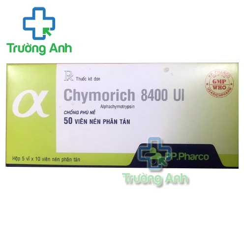 Chymorich 8400 PP.Pharco - Thuốc điều trị sưng phù nề hiệu quả