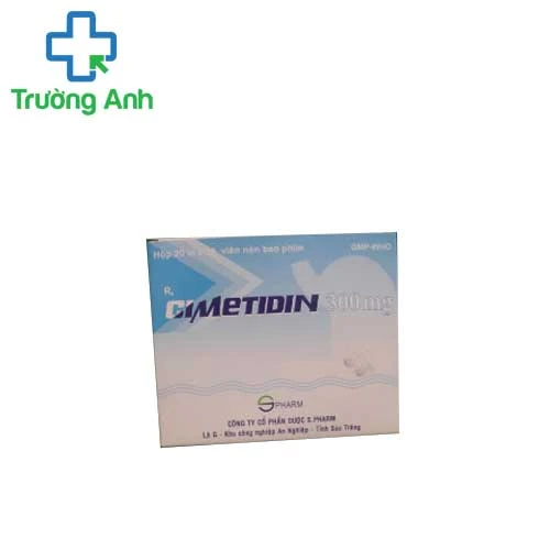 Cimetidin 300mg S. Pharm - Thuốc điều trị bệnh dạ dày, tá tràng