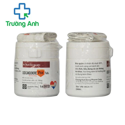 CKDCandemore Plus tab. -  Thuốc điều trị tăng huyết áp, suy tim của Hàn Quốc