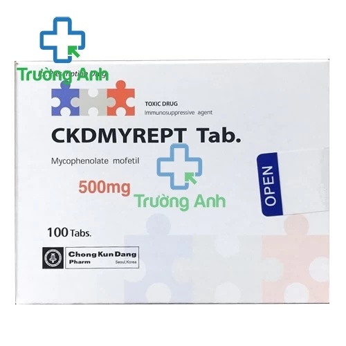 CKDMyrept tab. 500mg -Thuốc phòng ngừa đào thải khi ghép nội tạng hiệu quả