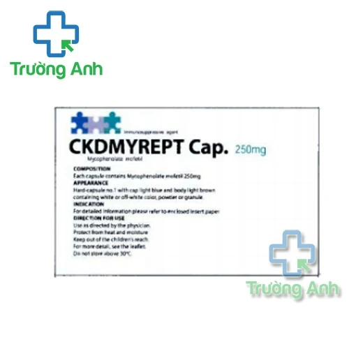 CKDMyrept 250mg Cap - Thuốc phòng ngừa đào thải khi ghép nội tạng hiệu quả