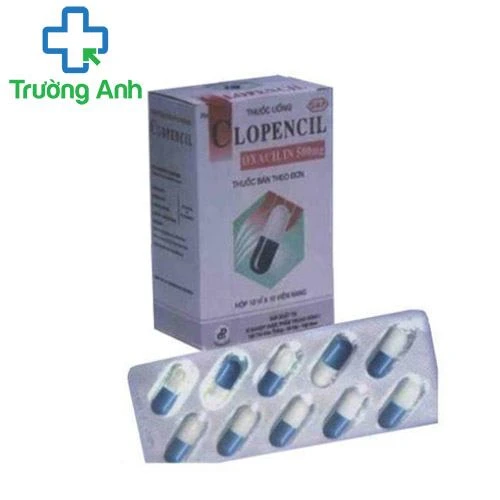 Clopencil 500mg - Thuốc kháng sinh trị bệnh hiệu quả