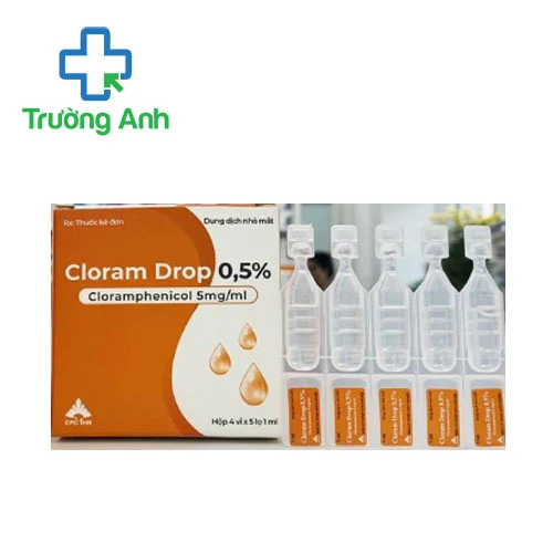 Cloram drop 0,5% CPC1HN - Dung dịch nhỏ mắt điều trị viêm kết mạc