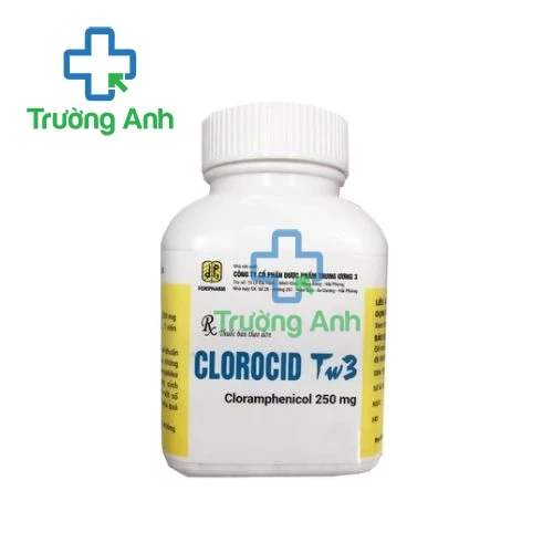 Clorocid 250mg (lọ 400 viên) - Thuốc điều trị nhiễm khuẩn nặng