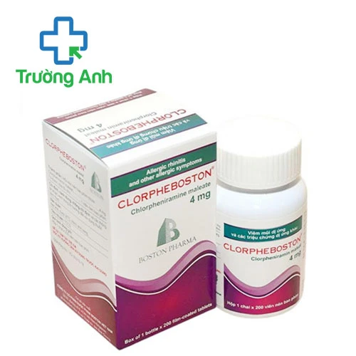 Clorpheboston 4mg (200 viên) - Thuốc điều trị dị ứng hiệu quả