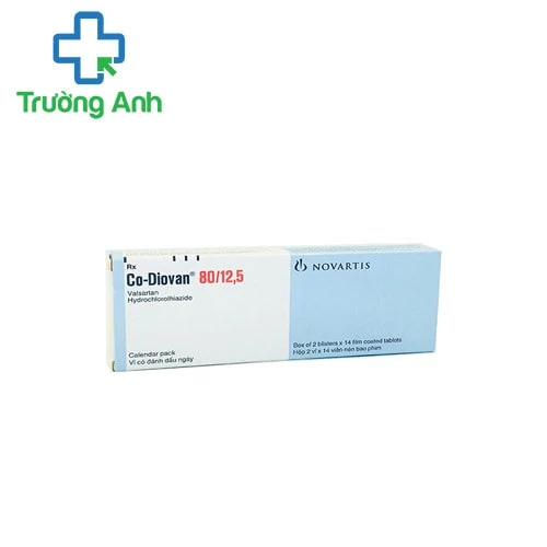 Co-Diovan 80mg/12,5mg - Thuốc điều trị cao huyết áp hiệu quả