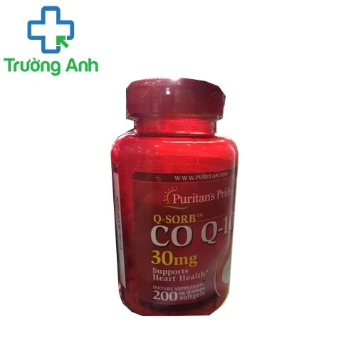 Co Q10 30mg 200 viên Puritan's Pride - Thuốc bổ hỗ trợ bệnh tim mạch hiệu quả