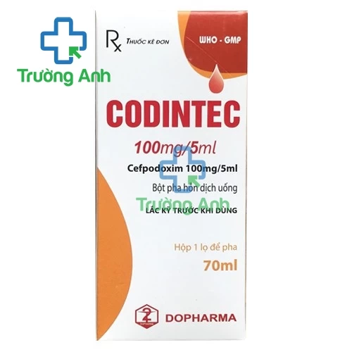 Codintec 100mg/5ml Dopharma (70ml) -Thuốc điều trị nhiễm khuẩn