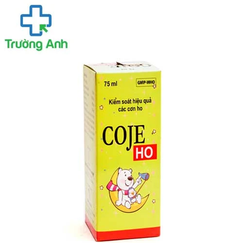 Coje Ho - Thuốc trị ho hiệu quả