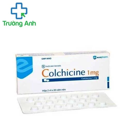 Colchicine-Euvipharm - Thuốc giảm đau bênh gout hiệu quả