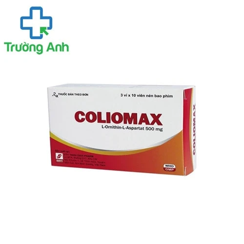 Coliomax - Thuốc điều trị các bệnh gan hiệu quả