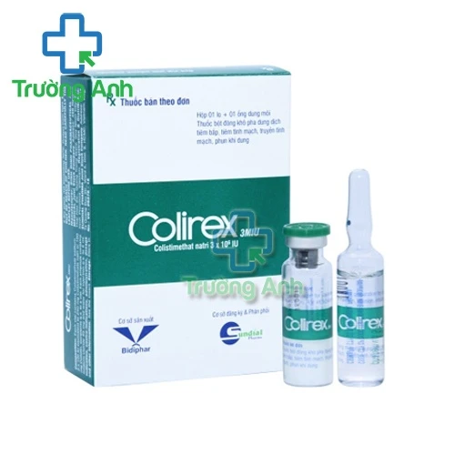 Colirex 3 MIU - Thuốc điều trị nhiễm khuẩn hiệu quả của Bidiphar